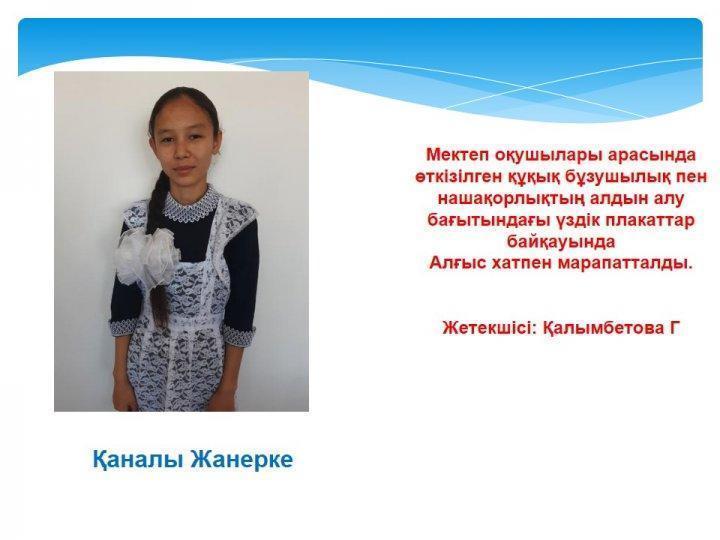 Жетістіктер